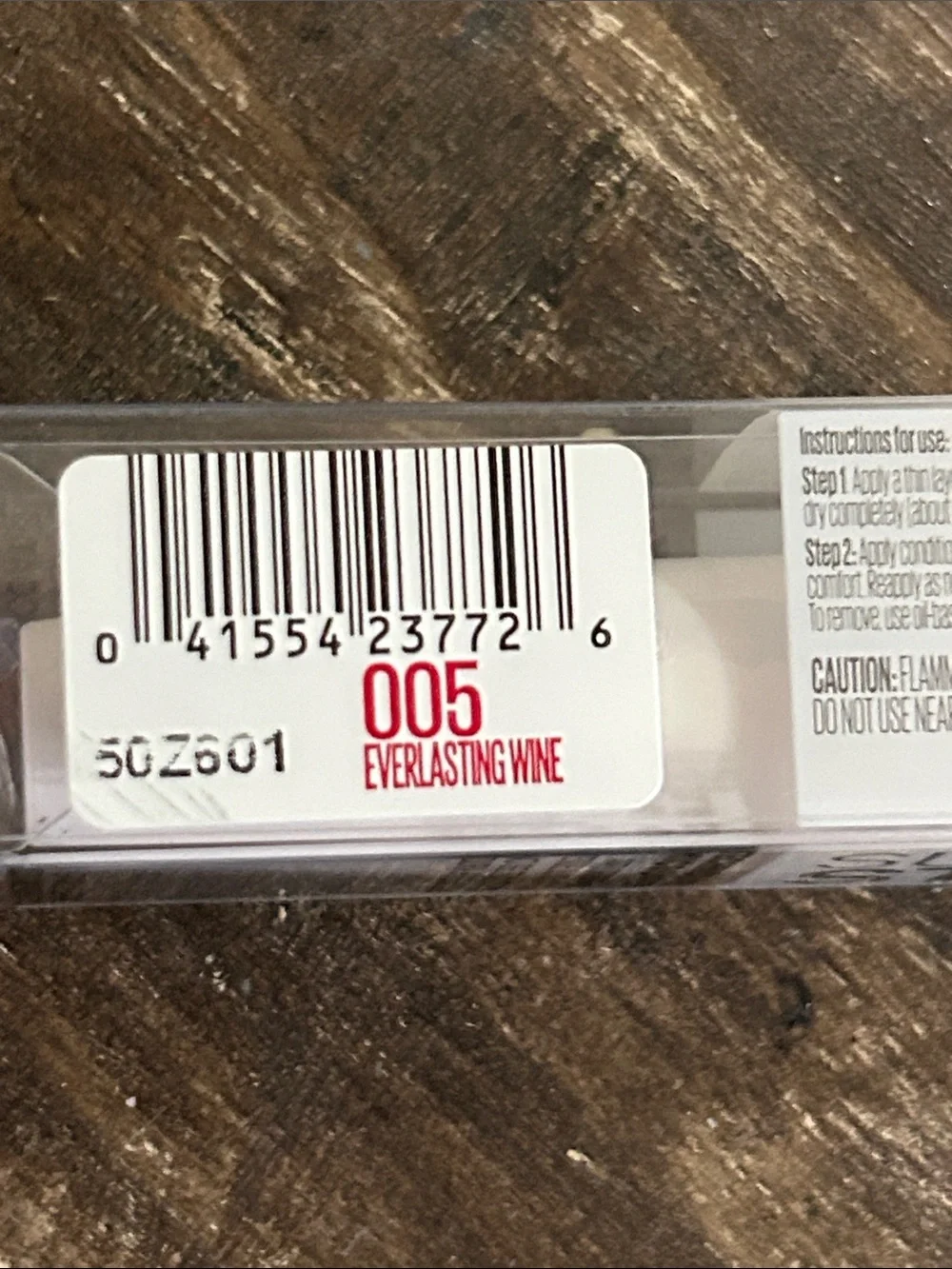 Maybelline Super Stay 24 Color Lipstick - Everlasting Wine 005 microflex